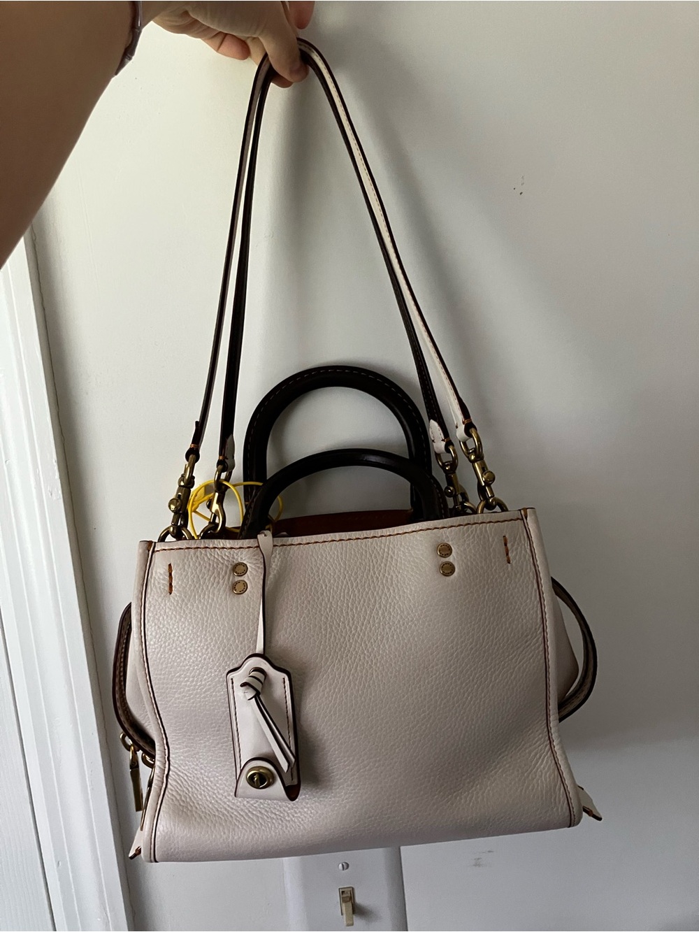 Coach Rogue 25 Bag White
